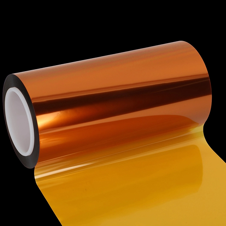 Película naranja BOPET para protección antirrayas